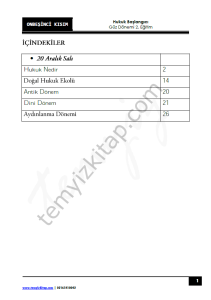 Hukuk Başlangıcı 2.Öğretim 22-23 Güz 15