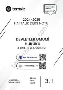 Devletler Umumi Hukuku 24-25 Bahar 3