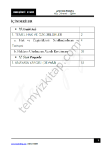 Anayasa Hukuku 1.Öğretim 22-23 Güz 15