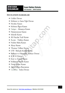 İnsan Hakları 2023 Çözümlü Pratik Çalışma Kitapçığı (Karar İncelemeleri)