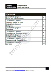 Borçlar Hukuku Genel Hükümler 2024 Güz Dönemi Çözümlü Pratik Kitapçığı