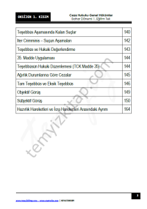 Ceza Hukuku Genel Hükümler 1.Öğretim TEK 2024-2025 Bahar Oksijen Seri 1.Kısım