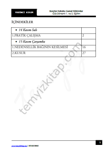 Borçlar Hukuku Genel Hükümler 23-24 Güz 7