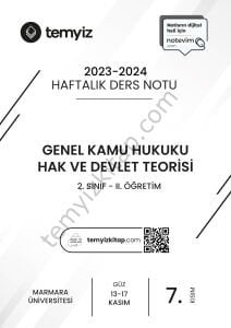 GKH Hak ve Devlet Teorisi 2.Öğretim 23-24 Güz 7