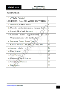 Hukuk Başlangıcı 1.Öğretim 22-23 Bahar 1