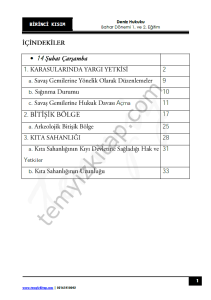 Deniz Hukuku 22-23 Bahar 1