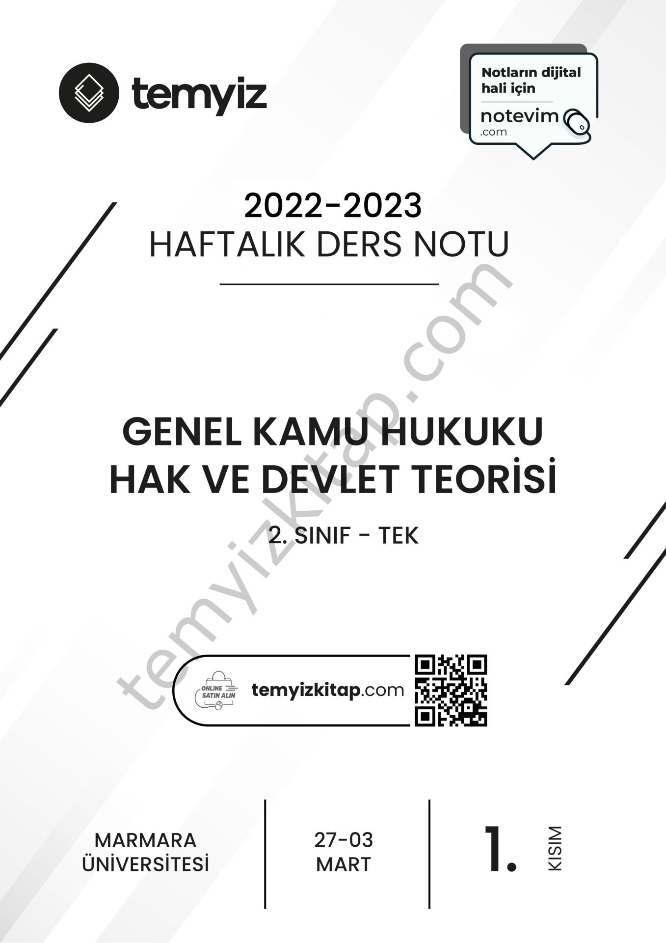 GKH Hak ve Devlet Teorisi TEK 22-23 Bahar 1
