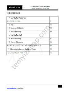 Ceza Hukuku Genel Hükümler 1.Öğretim TEK 22-23 Bahar 1