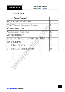 İcra ve İflas Hukuku 1.Öğretim 23-24 Güz 7
