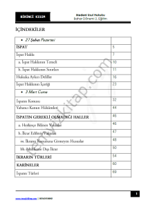 Medeni Usul Hukuku 2.Öğretim 22-23 Bahar 1
