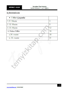 Devletler Özel Hukuku 22-23 Bahar 1