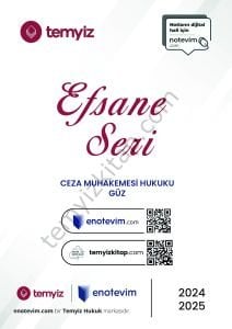 Ceza Muhakemesi Hukuku 2024-2025 Güz Dönemi Efsane Seri