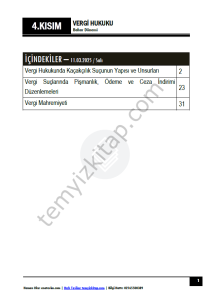Vergi Hukuku 24-25 Bahar 4
