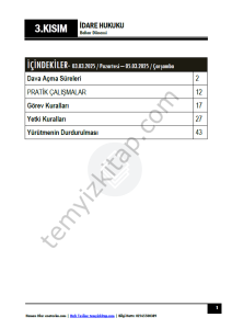 İdare Hukuku 24-25 Bahar 3