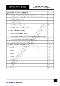 Devletler Özel Hukuku 2023 Bahar Dönemi Pratik Kitapçığı