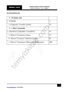 Borçlar Hukuku Genel Hükümler 22-23 Bahar 1