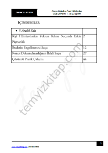 Ceza Hukuku Özel Hükümler 23-24 Güz 10