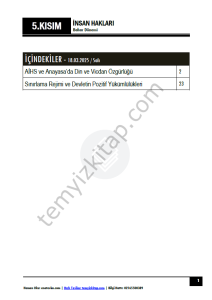 İnsan Hakları 24-25 Bahar 5