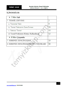 Borçlar Hukuku Genel Hükümler 22-23 Bahar 2