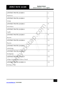 Medeni Hukuk 2023 Bahar Dönemi Pratik Kitapçığı