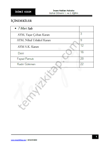 İnsan Hakları 22-23 Bahar 2
