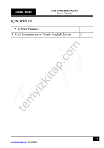 Kocatepe Üniversitesi Ceza Muhakemesi Hukuku 22-23 Bahar 2
