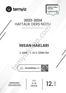 İnsan Hakları 23-24 Güz 12