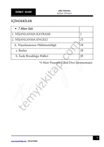 Sakarya Üniversitesi Aile Hukuku 22-23 Bahar 2
