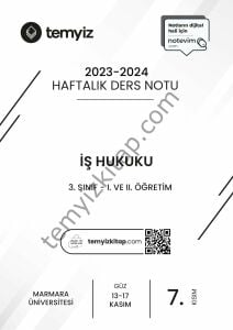 Medeni Usul Hukuku 1.Öğretim 23-24 Güz 7