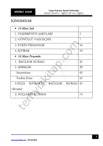 Ceza Hukuku Genel Hükümler 1.Öğretim Çift ve 2.Öğretim 22-23 Bahar 3