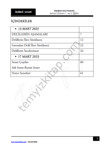 Medeni Usul Hukuku 22-23 Bahar 3