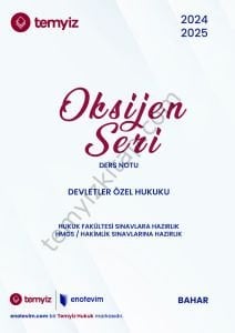 Devletler Özel Hukuku 2024-2025 Bahar Dönemi Oksijen Seri