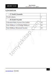 Eşya Hukuku 23-24 Güz 13