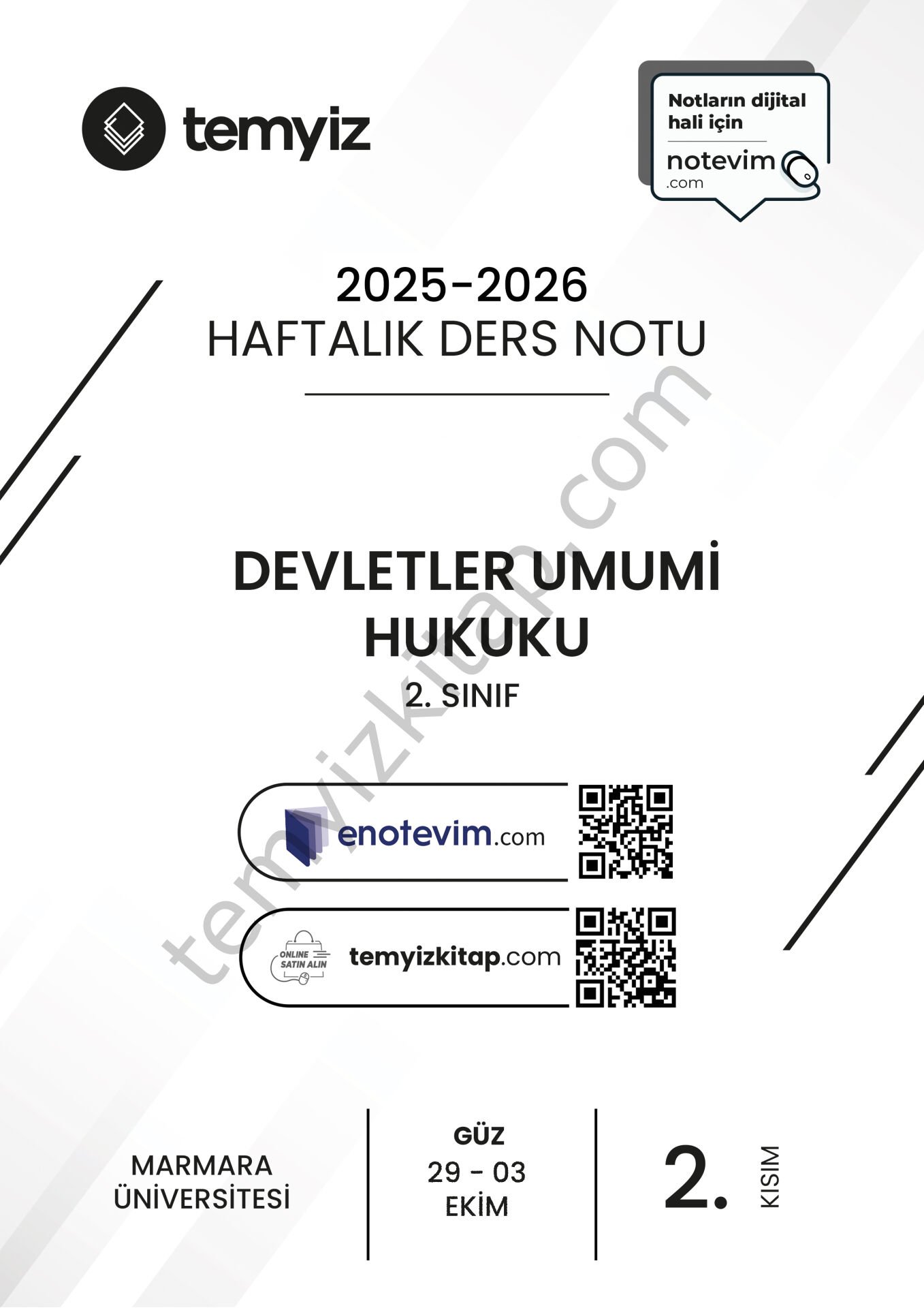 Devletler Umumi Hukuku 25-26 Güz 2