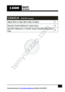 Maliye 25-26 Güz 2