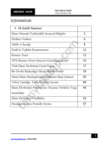 Türk Hukuk Tarihi TEK 23-24 Güz 12