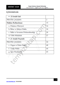 Ceza Hukuku Genel Hükümler 1.Öğretim Çift ve 2.Öğretim 23-24 Güz 12