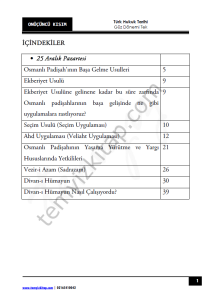 Türk Hukuk Tarihi TEK 23-24 Güz 13