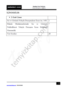 Medeni Usul Hukuku 2.Öğretim 23-24 Güz 14