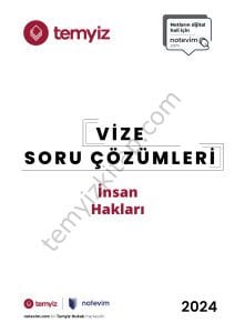 İnsan Hakları 2024 Vize Çözümleri