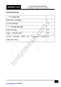 Ceza Hukuku Genel Hükümler 1.Öğretim Çift 2.Öğretim 23-24 Güz 14