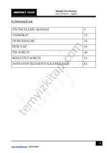 Medeni Usul Hukuku 1.Öğretim 23-24 Güz 11