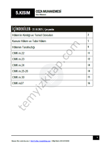 Ceza Muhakemesi Hukuku 25-26 Güz 5