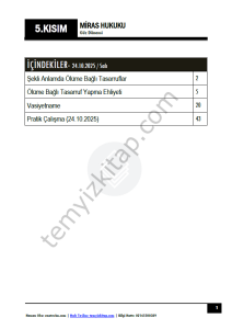 Miras Hukuku 25-26 Güz 5