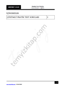 Medeni Usul Hukuku 1.Öğretim 23-24 Güz 13