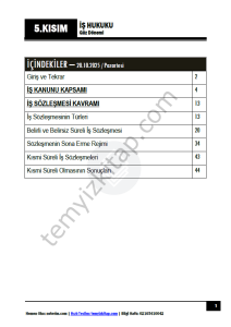 İş Hukuku 25-26 Güz 5