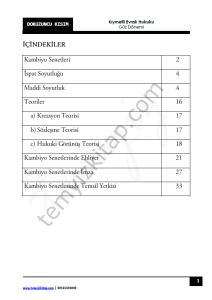 Kıymetli Evrak Hukuku 23-24 Güz 9