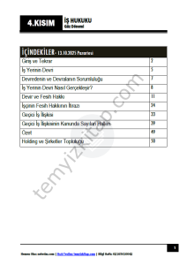İş Hukuku 25-26 Güz 4