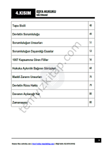 Eşya Hukuku 25-26 Güz 4