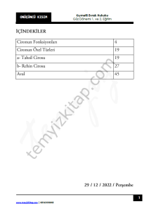 Kıymetli Evrak Hukuku 23-24 Güz 13